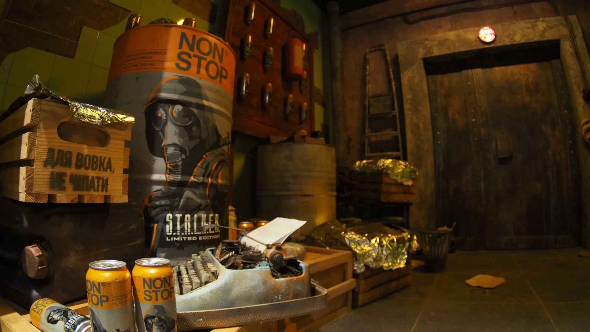 NON STOP S.T.A.L.K.E.R. limited-edition energy drink presented in Kyiv, with over 4 000 cans sold on the very first day