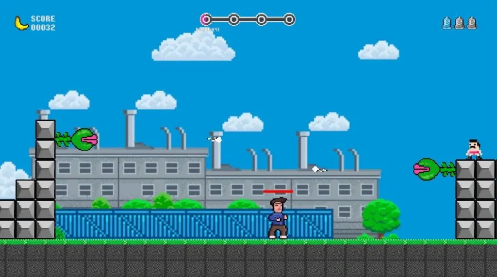 Let’s play nostalgic games: REVO LOVE IS energy drink brand created 8-bit style game