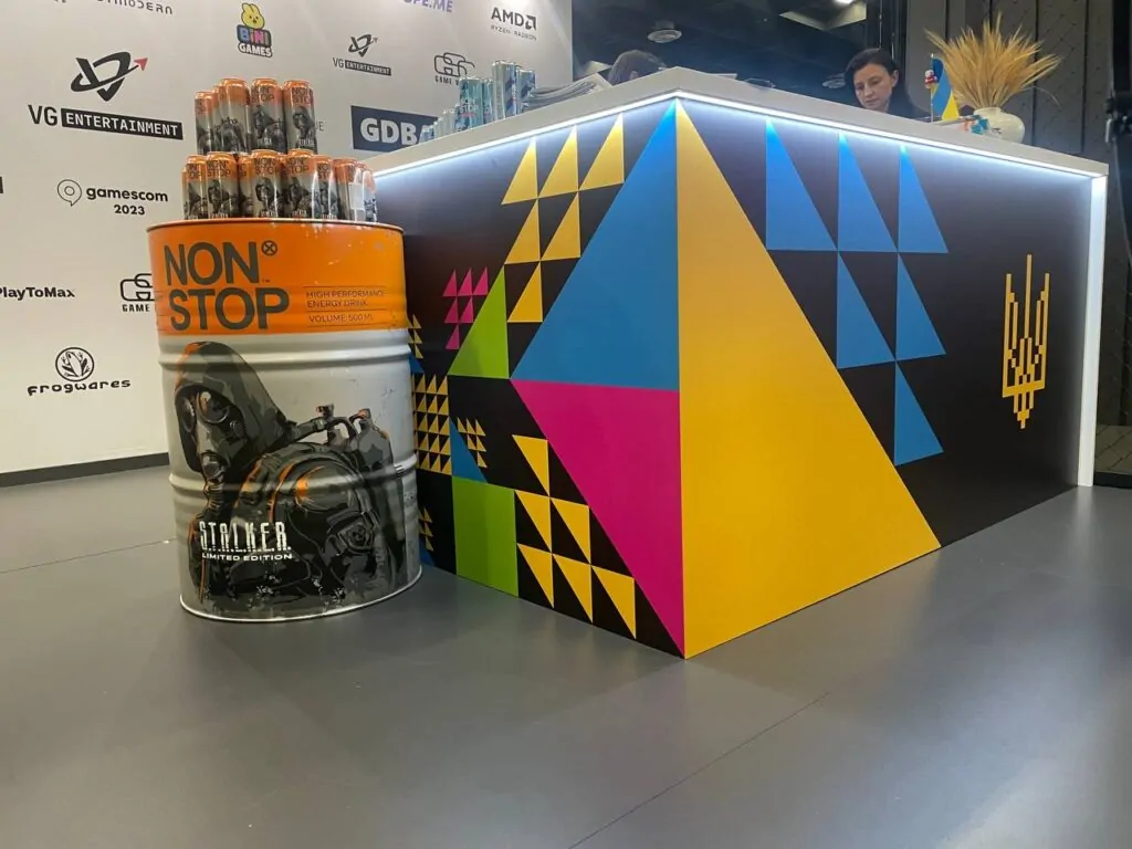 NON STOP S.T.A.L.K.E.R. energy drink dedicated to the S.T.A.L.K.E.R. 2 game made its debut at Gamescom 2023, the world’s largest video game trade fair