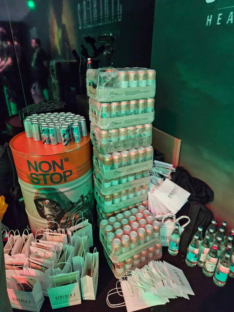 NON STOP S.T.A.L.K.E.R. energy drink dedicated to the S.T.A.L.K.E.R. 2 game made its debut at Gamescom 2023, the world’s largest video game trade fair