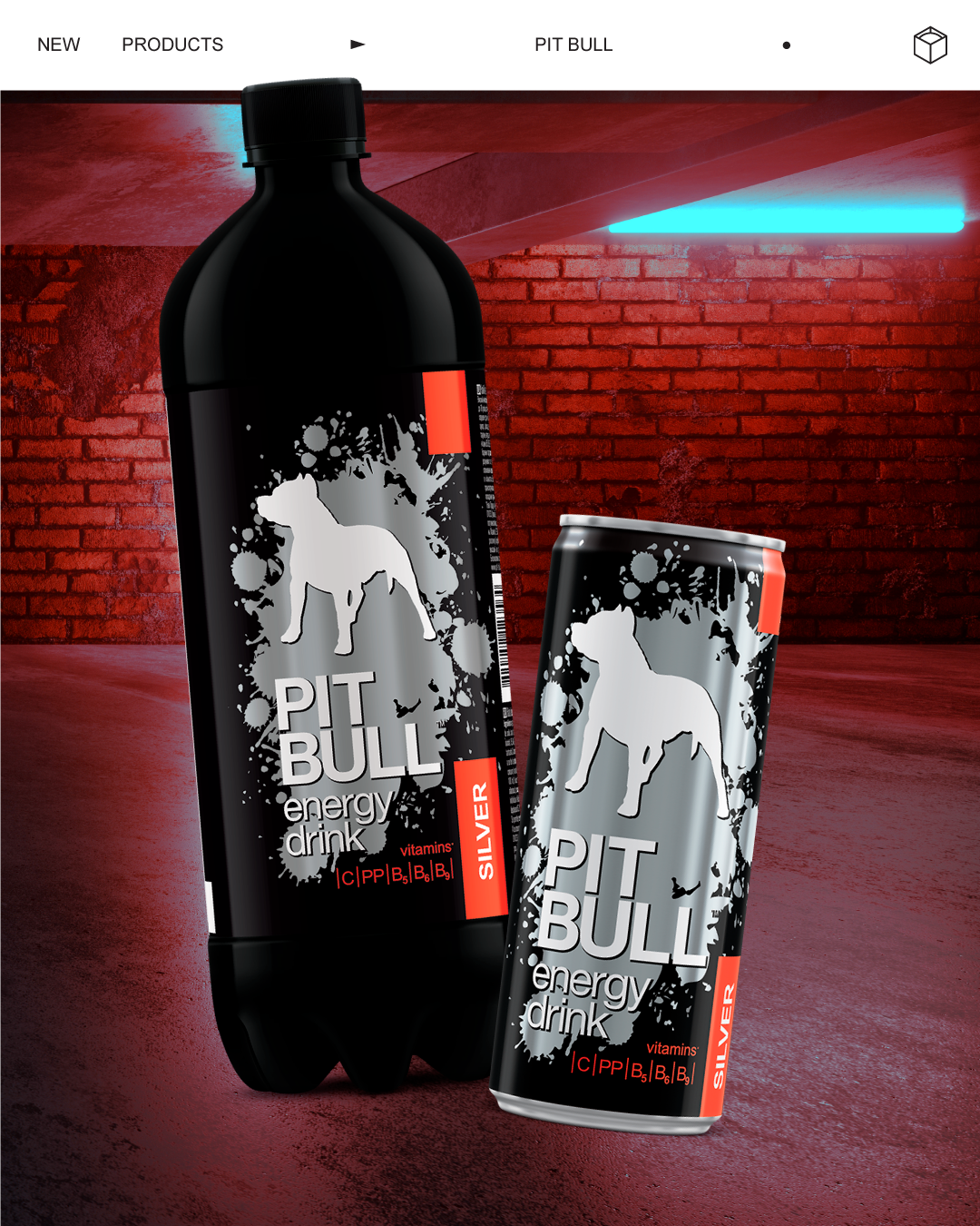 PIT BULL Silver Energy Drink Debuts in 250 ml Cans and Liter Bottles