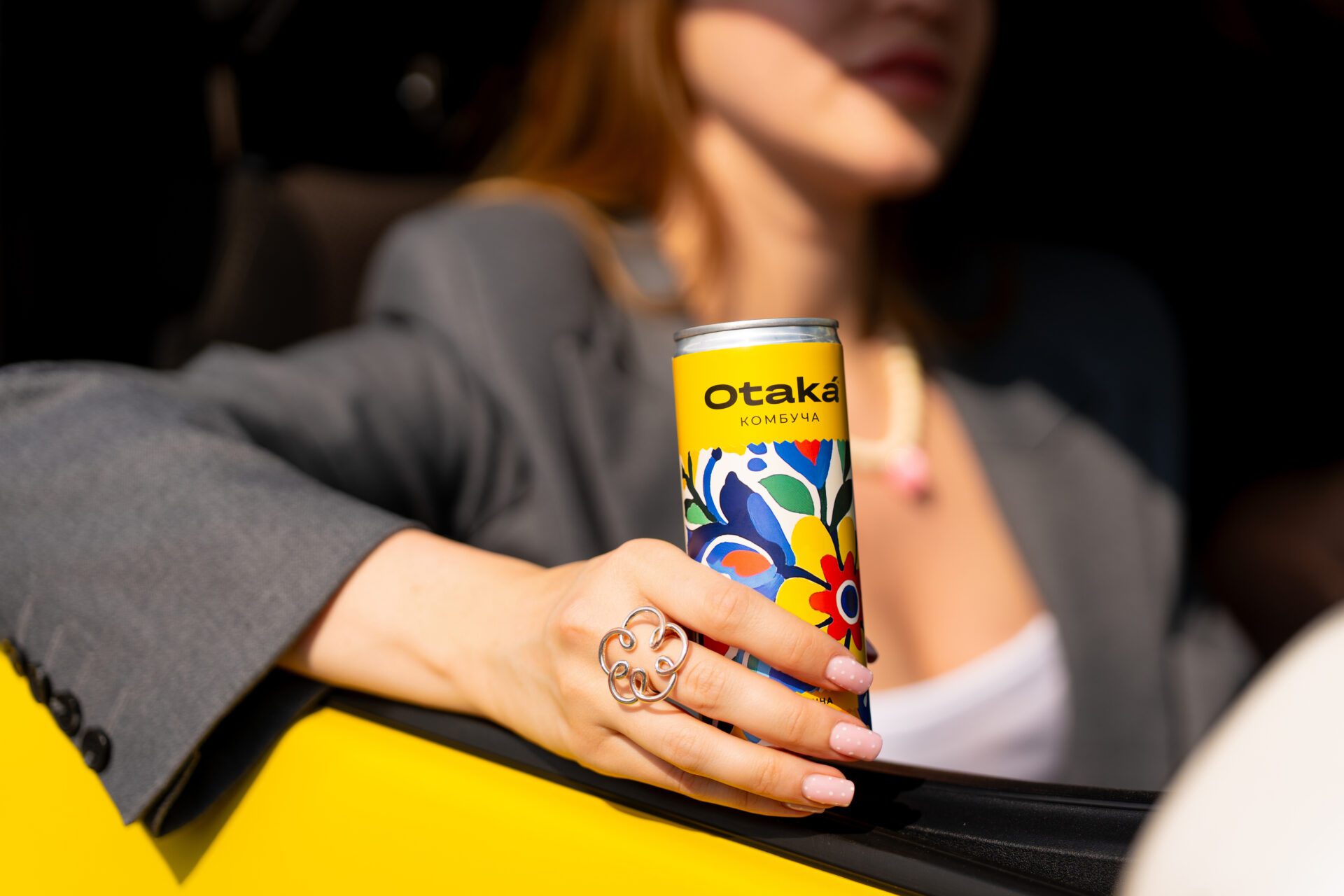 Otaka Kombucha and Uklon Ads Launch Collaboration: Digital Skins, Art Cars, and In-Ride Sampling