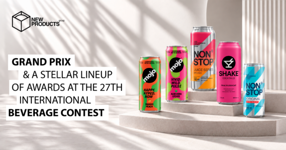 New Products Group Brands Win Grand Prix and A Stellar Lineup of Awards at the 27th International Beverage Contest